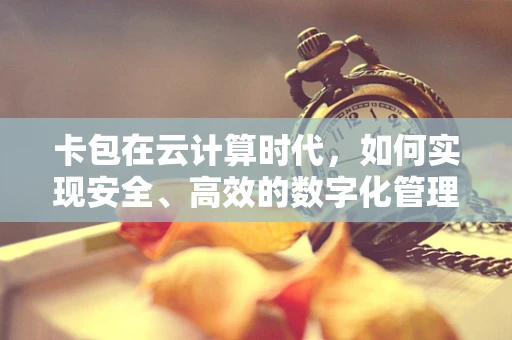 卡包在云计算时代，如何实现安全、高效的数字化管理？
