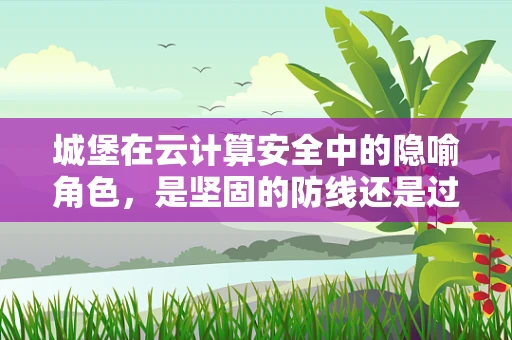 城堡在云计算安全中的隐喻角色，是坚固的防线还是过时的象征？