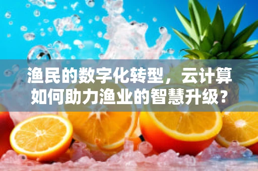 渔民的数字化转型，云计算如何助力渔业的智慧升级？