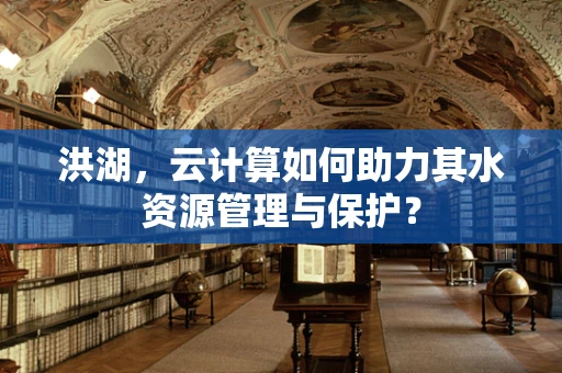 洪湖，云计算如何助力其水资源管理与保护？
