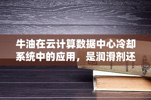 牛油在云计算数据中心冷却系统中的应用，是润滑剂还是绊脚石？