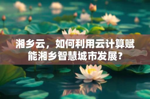 湘乡云，如何利用云计算赋能湘乡智慧城市发展？