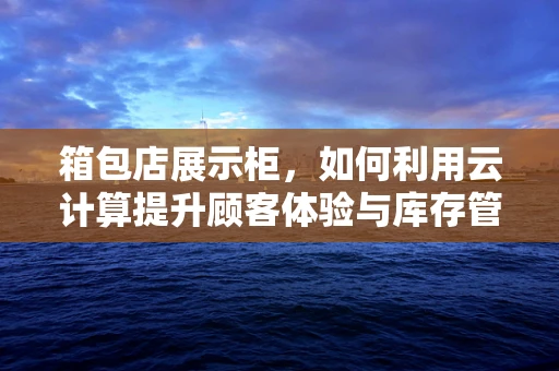 箱包店展示柜，如何利用云计算提升顾客体验与库存管理？