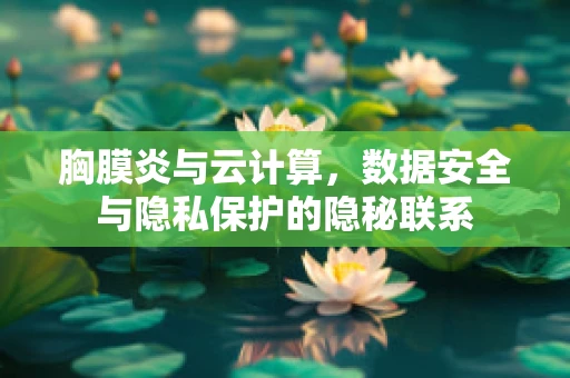胸膜炎与云计算，数据安全与隐私保护的隐秘联系