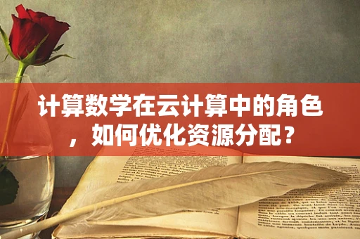 计算数学在云计算中的角色，如何优化资源分配？