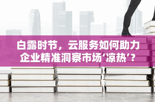 白露时节，云服务如何助力企业精准洞察市场‘凉热’？