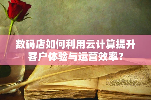 数码店如何利用云计算提升客户体验与运营效率？