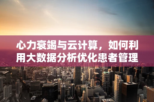 心力衰竭与云计算，如何利用大数据分析优化患者管理？