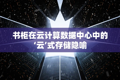 书柜在云计算数据中心中的‘云’式存储隐喻