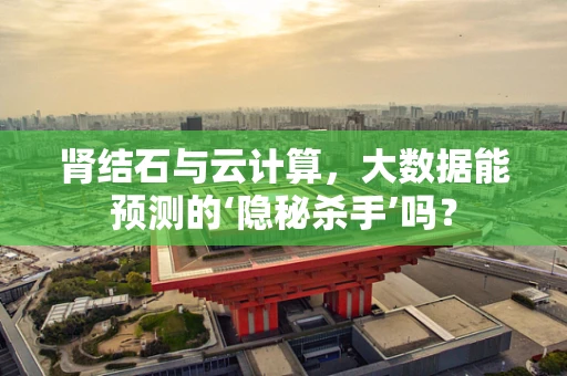 肾结石与云计算，大数据能预测的‘隐秘杀手’吗？