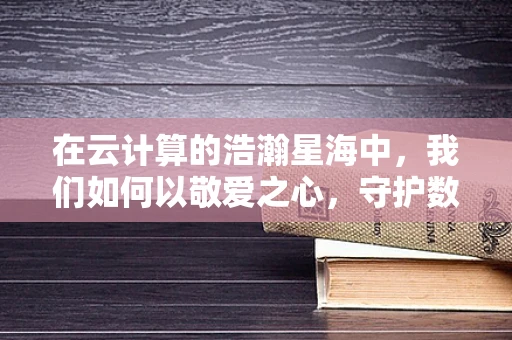 在云计算的浩瀚星海中，我们如何以敬爱之心，守护数据的安全与隐私？