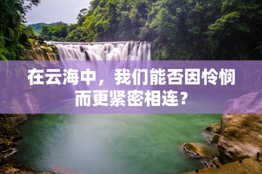 在云海中，我们能否因怜悯而更紧密相连？