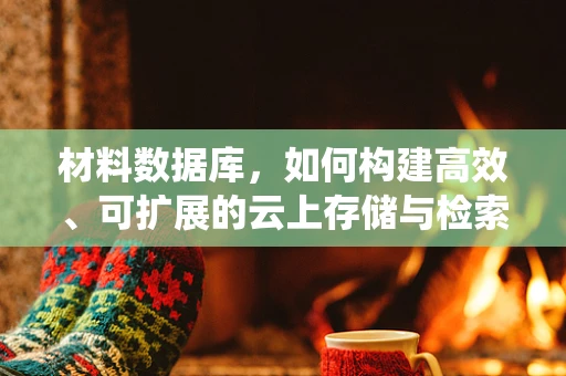 材料数据库，如何构建高效、可扩展的云上存储与检索系统？