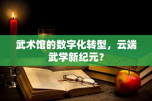 武术馆的数字化转型，云端武学新纪元？