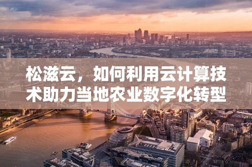 松滋云，如何利用云计算技术助力当地农业数字化转型？