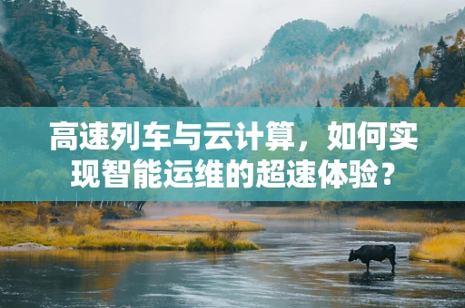 高速列车与云计算，如何实现智能运维的超速体验？