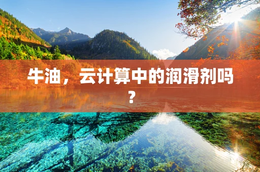 牛油，云计算中的润滑剂吗？