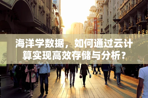 海洋学数据，如何通过云计算实现高效存储与分析？