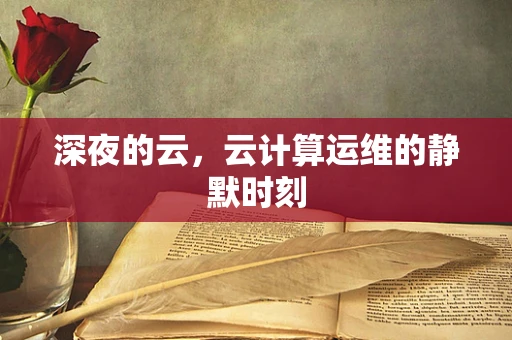 深夜的云，云计算运维的静默时刻