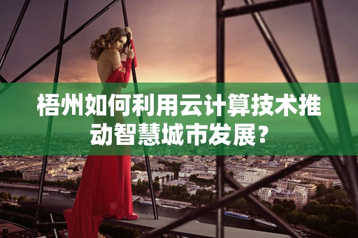 梧州如何利用云计算技术推动智慧城市发展？