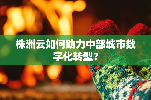 株洲云如何助力中部城市数字化转型？