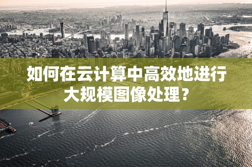如何在云计算中高效地进行大规模图像处理？