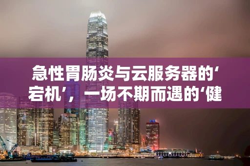 急性胃肠炎与云服务器的‘宕机’，一场不期而遇的‘健康’危机？