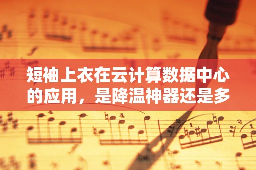短袖上衣在云计算数据中心的应用，是降温神器还是多余装饰？