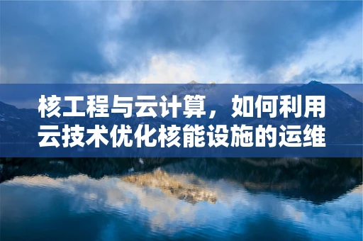核工程与云计算，如何利用云技术优化核能设施的运维管理？