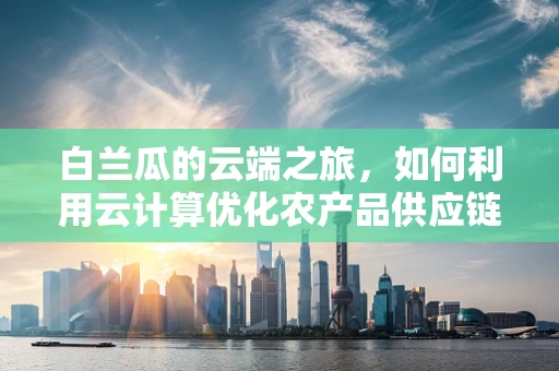 白兰瓜的云端之旅，如何利用云计算优化农产品供应链？