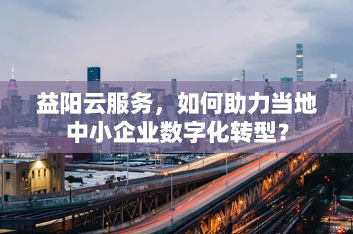 益阳云服务，如何助力当地中小企业数字化转型？