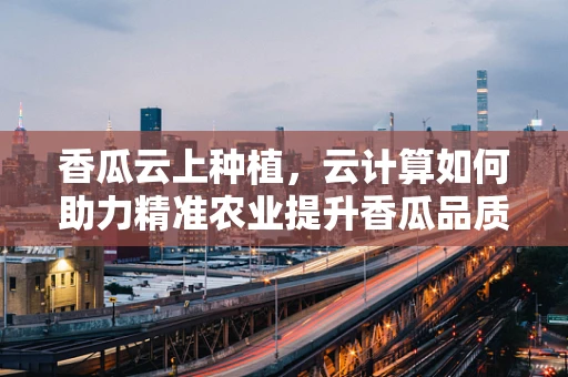 香瓜云上种植，云计算如何助力精准农业提升香瓜品质？