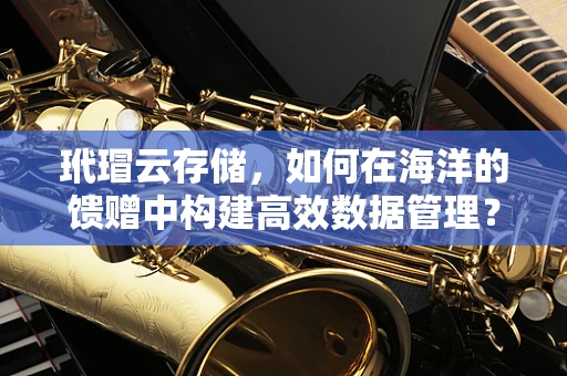 玳瑁云存储，如何在海洋的馈赠中构建高效数据管理？