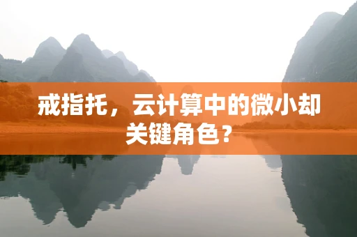 戒指托，云计算中的微小却关键角色？