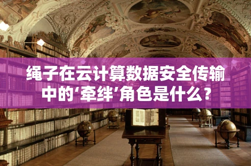 绳子在云计算数据安全传输中的‘牵绊’角色是什么？