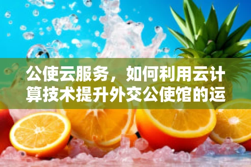 公使云服务，如何利用云计算技术提升外交公使馆的运营效率？