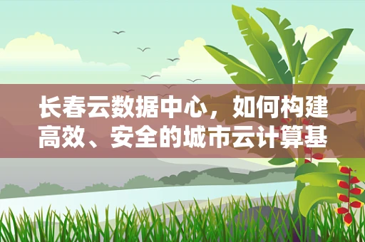 长春云数据中心，如何构建高效、安全的城市云计算基础设施？