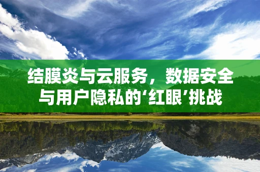 结膜炎与云服务，数据安全与用户隐私的‘红眼’挑战