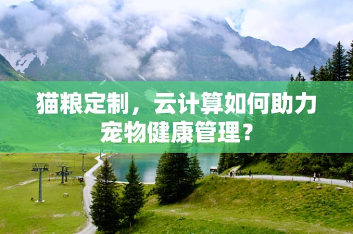 猫粮定制，云计算如何助力宠物健康管理？