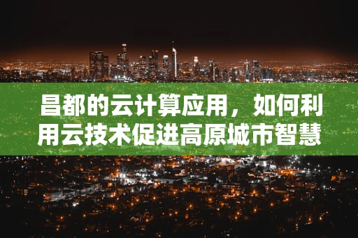 昌都的云计算应用，如何利用云技术促进高原城市智慧发展？