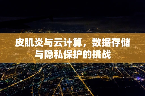 皮肌炎与云计算，数据存储与隐私保护的挑战