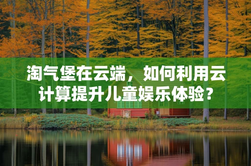 淘气堡在云端，如何利用云计算提升儿童娱乐体验？