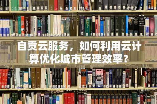 自贡云服务，如何利用云计算优化城市管理效率？