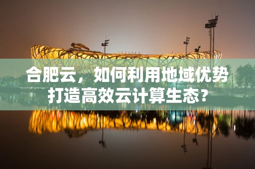 合肥云，如何利用地域优势打造高效云计算生态？