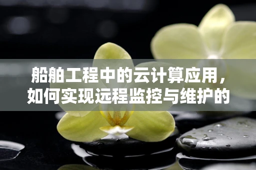 船舶工程中的云计算应用，如何实现远程监控与维护的智能化？