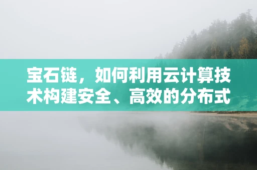 宝石链，如何利用云计算技术构建安全、高效的分布式数据链？