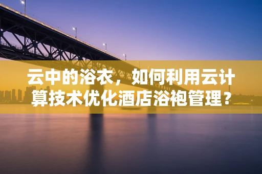云中的浴衣，如何利用云计算技术优化酒店浴袍管理？