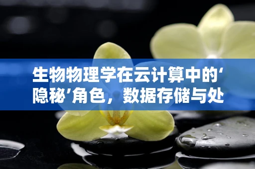 生物物理学在云计算中的‘隐秘’角色，数据存储与处理的绿色革命