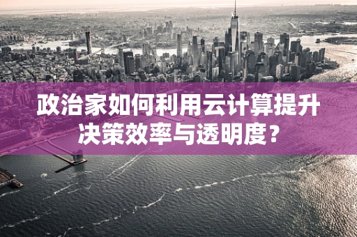 政治家如何利用云计算提升决策效率与透明度？