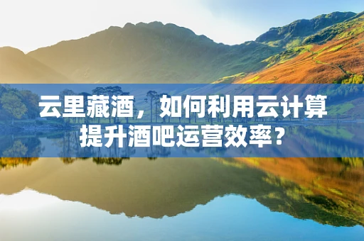 云里藏酒，如何利用云计算提升酒吧运营效率？